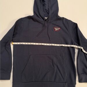 Reebok Men's Dark Blue Hoodie